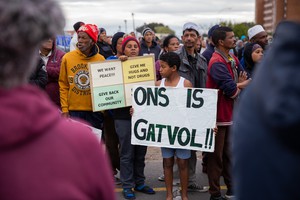 Bishop Lavis protest against gangsterism