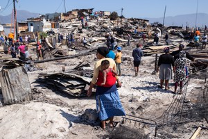 Photo of fire aftermath