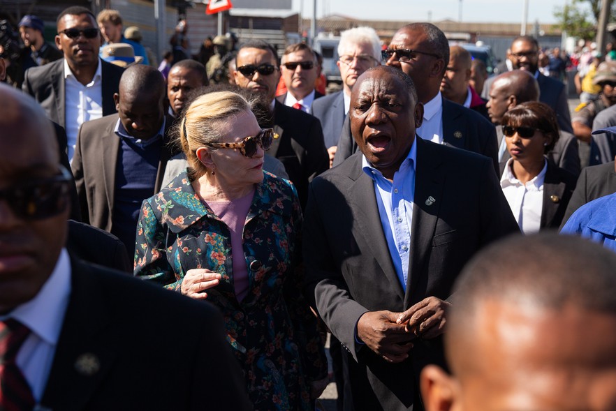 Photo of Ramaphosa and Zille