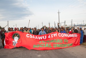 Photo of farm worker protest