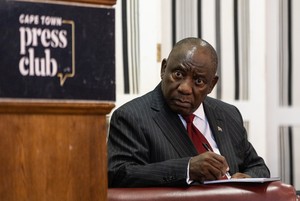 Cyril Ramaphosa Press Club