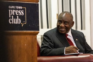 Cyril Ramaphosa Press Club