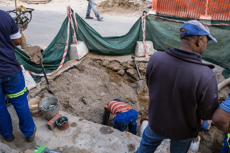 Photo of construction site