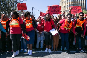 Photo of protestors