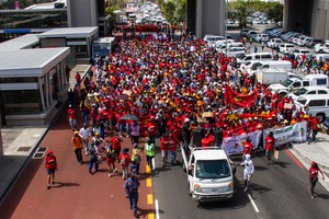 Photo of protesters