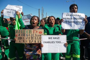 Photo of protesters