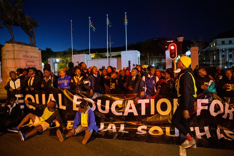 Photo of protesters