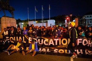 Photo of protesters