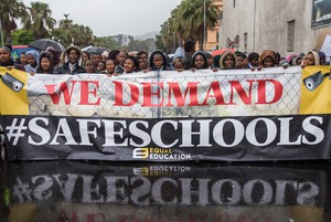 Hundreds of Learners March for School Safety