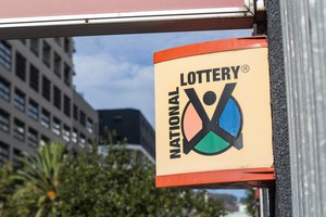 National Lottery Sign