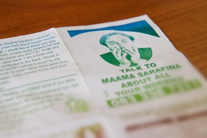 Photo of a pamphlet