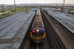 Minster Fikile Mbalula Train Ride