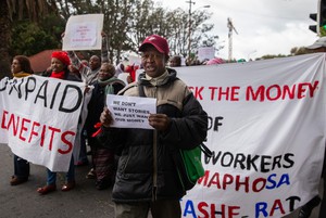 Photo of demonstrators