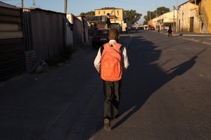 Child On Their Way to School