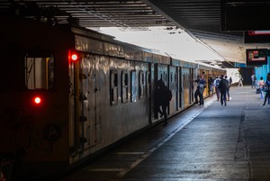 Cape Town Central Train Station.