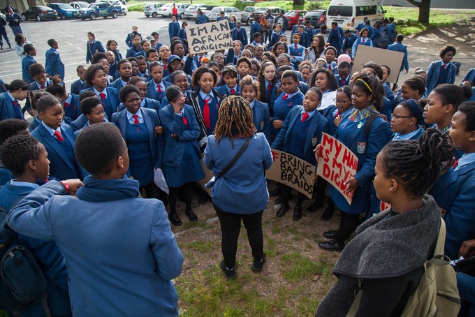 Photo of Sans Souci protest