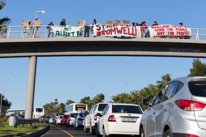 Picket against Woodstock evictions