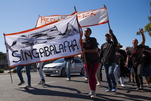 Photo of protesters