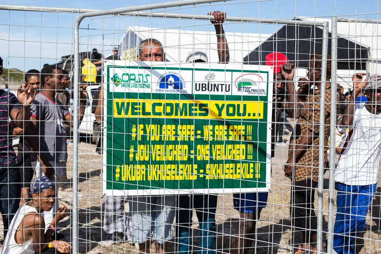 Photo of entrance to Strandfontein Sports Complex