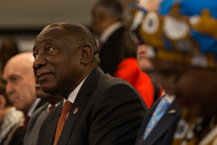 Photo of President Cyril Ramaphosa