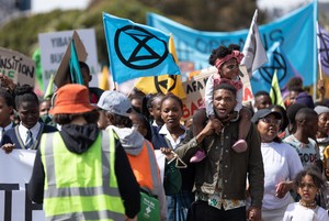 Protest for climate change