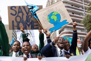 Protest for climate change