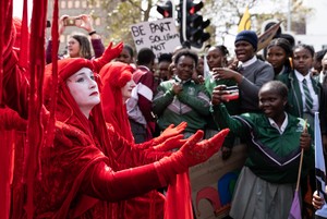 Protest for climate change