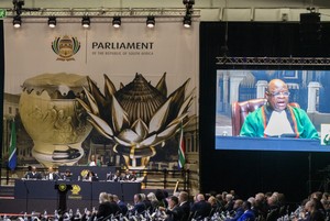 First sitting of the seventh Parliament at the CTICC