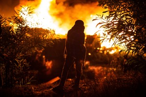 Fire in Langa