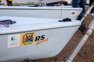 Lotto logo on boat