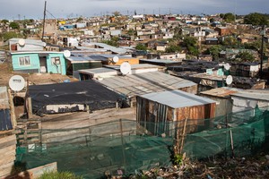 Qolweni Informal Settlement in Plettenberg Bay