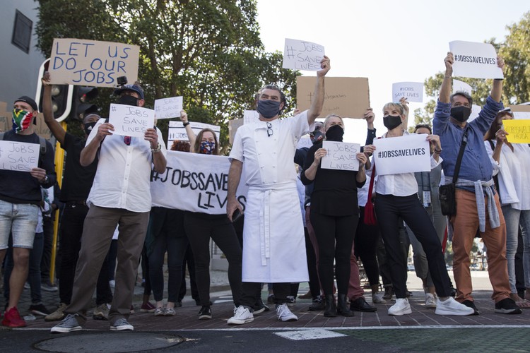 Photo of protesters