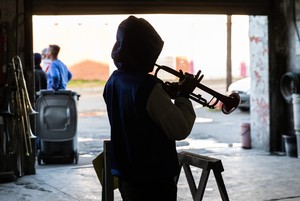 Silver Sounds Band practice