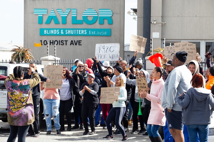 Photo of protesters