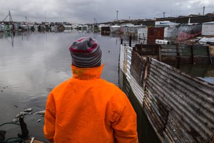 Flooding at Waterfront Informal Settlement