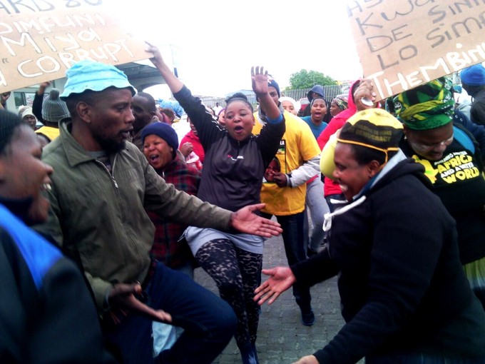 Photo of protesters