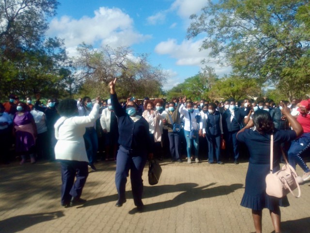 Photo of protesters