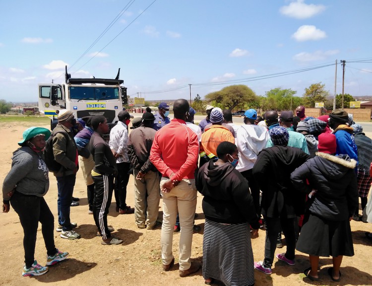 Photo of protesters