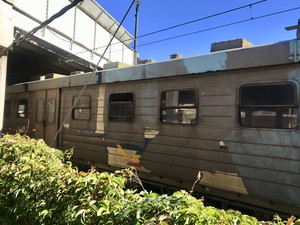 Train at Rondebosch Station