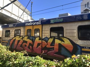 Train at Rondebosch Station