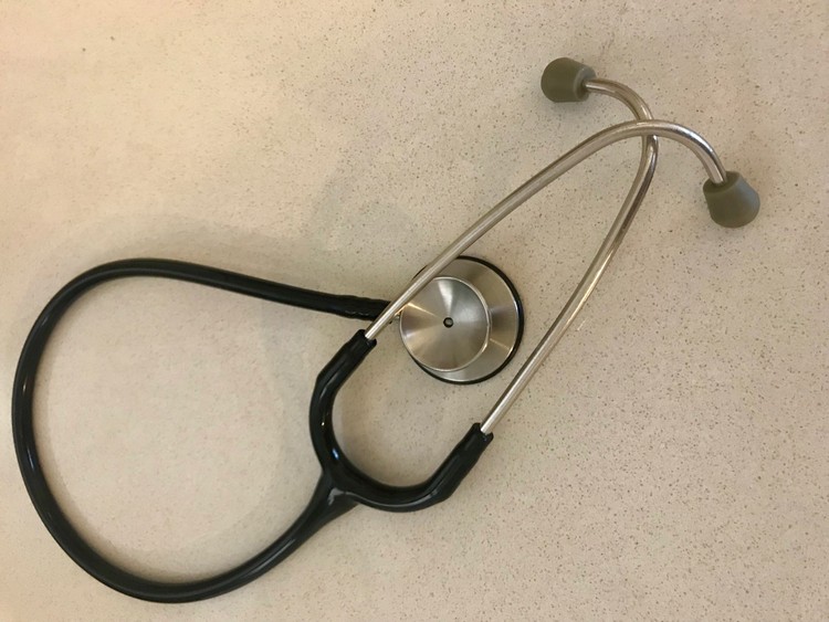 Photo of a stethoscope