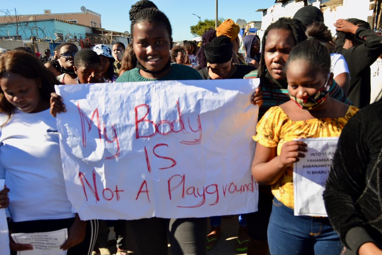 Photo of protesters