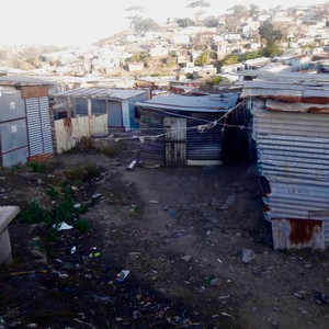 Photo of an informal settlement