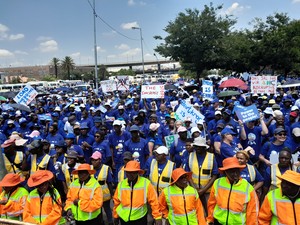 DA March against load shedding