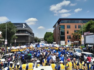 DA March against load shedding