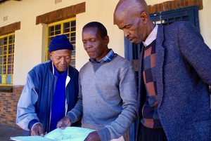 Photo of three men