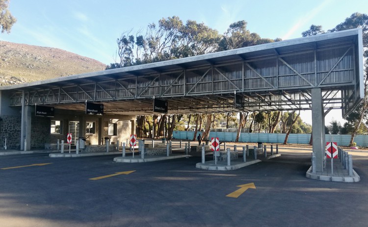 Photo of a taxi rank