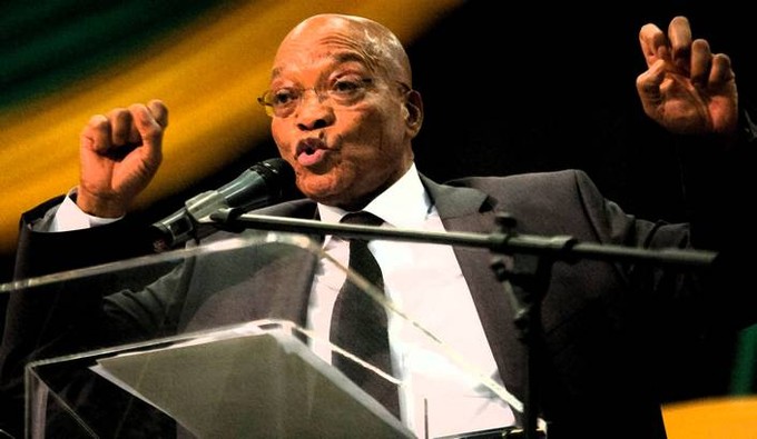 Photo of Jacob Zuma.