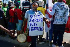 Photo of anti-xenophobia march