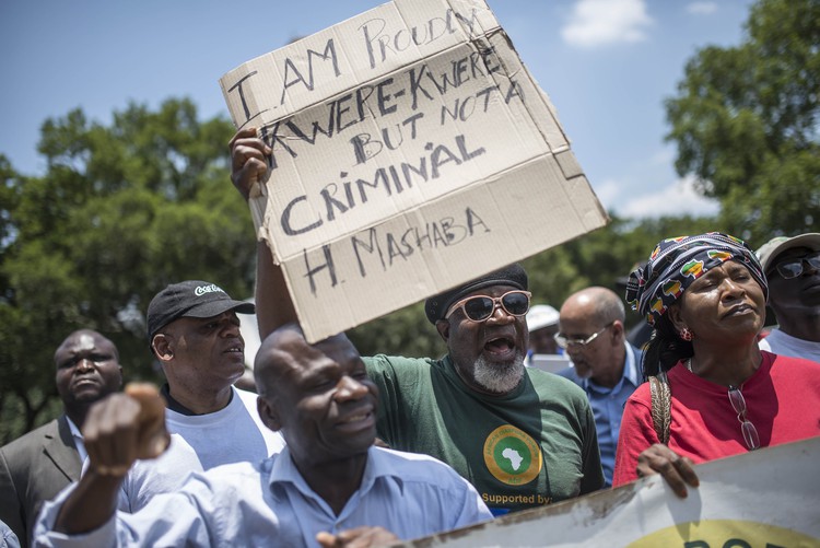 Photo of anti-xenophobia march